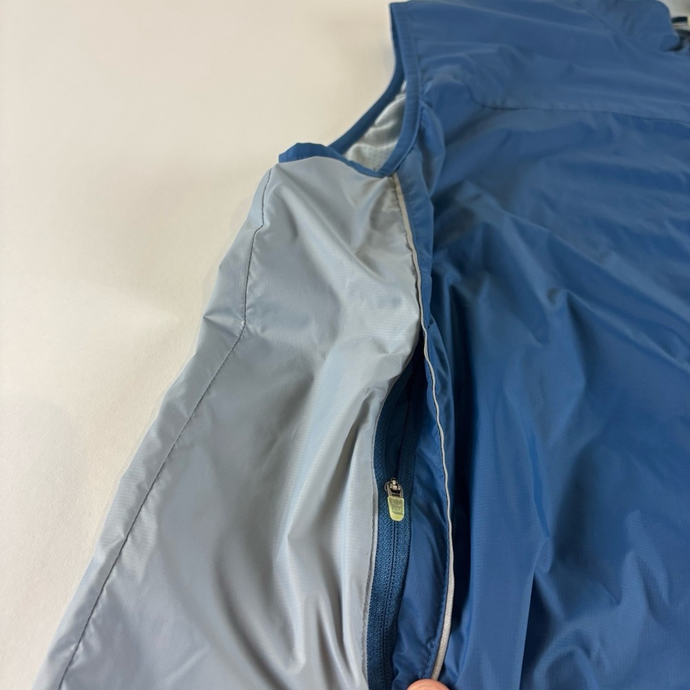 LL Bean‎ Windbreaker Vest  Mens Large Jacket Blue Lightweight OAKW3 - Picture 5 of 9